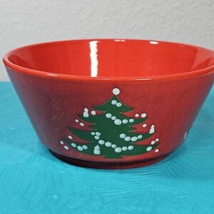 Waechtersbach Christmas Tree Serving Bowl 9 inch